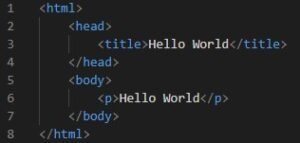 Hello World HTML